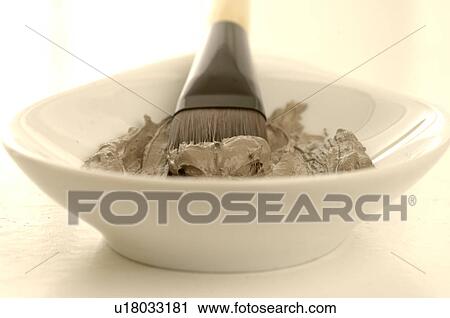 Stock Image - Dead Sea facial mask. Fotosearch
