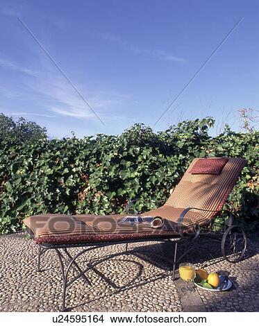 deckchair in front of ivy View Large Photo Image Picture - deckchair in front of ivy. Fotosearch