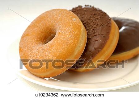 Stock Image - Doughnuts. Fotosearch