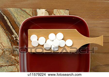 Picture - Dr. Schüssler's cell salts pills. Fotosearch