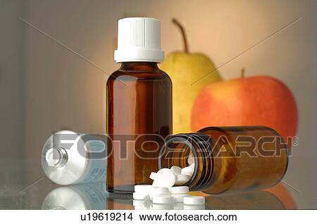 Picture - Dr. Schüssler's cell salts pills. Fotosearch