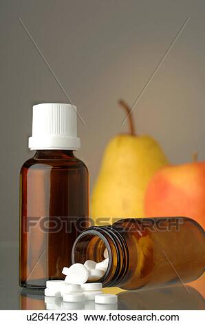 Stock Image - Dr. Schüssler's cell salts pills. Fotosearch