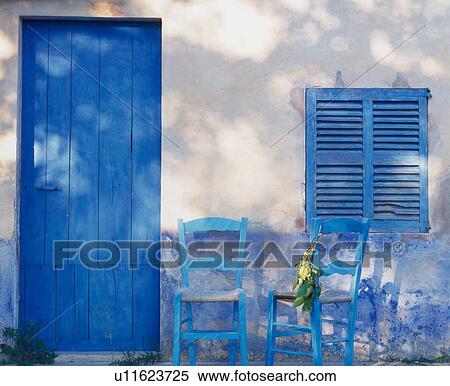 Stock Photography - face of southern house. Fotosearch