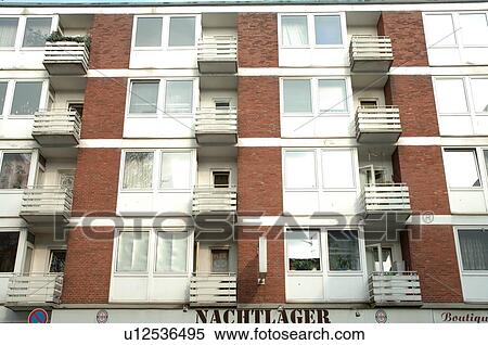 Fade of an apartment block View Large Photo Image Stock Photography - Fade of an apartment block. Fotosearch
