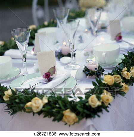 Stock Photograph - Feastful coffee table. Fotosearch