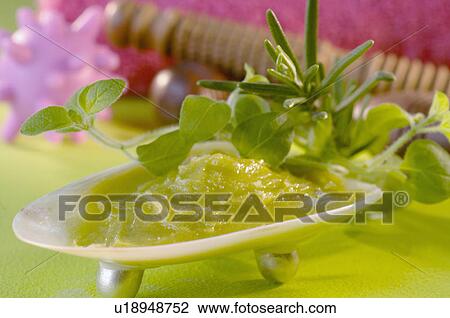 Foot balm with lavender, sage and rosemary View Large Photo Image Stock Image - Foot balm with lavender, sage and rosemary. Fotosearch