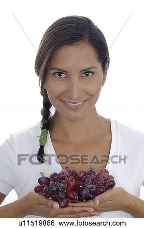 Stock Photograph - Grapes for a balanced diet. Fotosearch