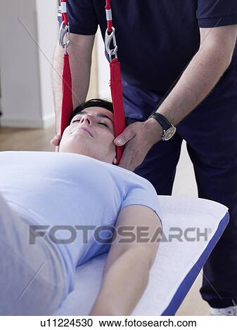 Stock Image - hanging out the neck. Fotosearch