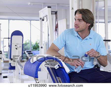 Stock Image - having a break. Fotosearch