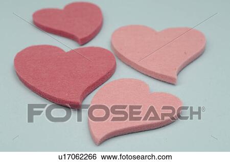 Stock Photograph - Hearts. Fotosearch