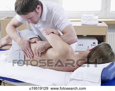 Stock Photo - medical massage. Fotosearch