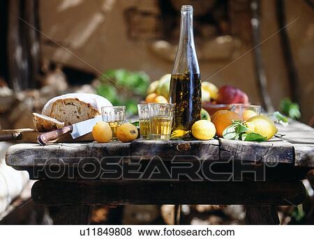 Stock Photo - Mediterranean meal. Fotosearch