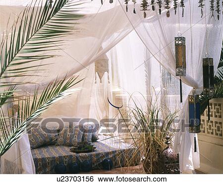 Stock Photograph - oriental room, still. Fotosearch