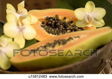 Stock Image - Papayas. Fotosearch
