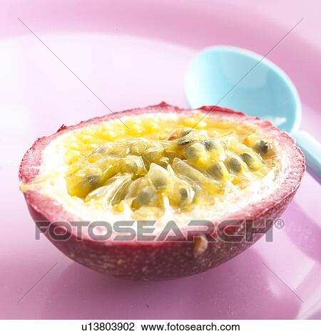 Passion fruit (passiflora edulis) View Large Photo Image Stock Image - Passion fruit (passiflora edulis). Fotosearch