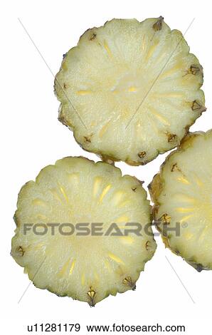 Stock Photo - Pineapple slices. Fotosearch