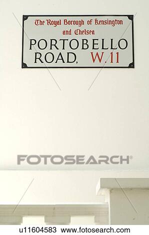 Portobello Road sign View Large Photo Image Stock Image - Portobello Road sign. Fotosearch