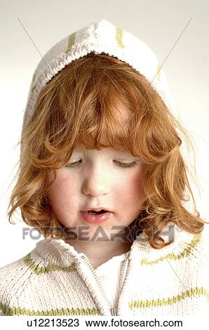 Portrait of a little girl View Large Photo Image Stock Image - Portrait of a little girl. Fotosearch