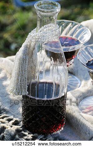 Red wine decanter View Large Photo Image Picture - Red wine decanter. Fotosearch