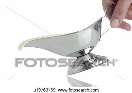 Stock Photo - Sauce boat. Fotosearch