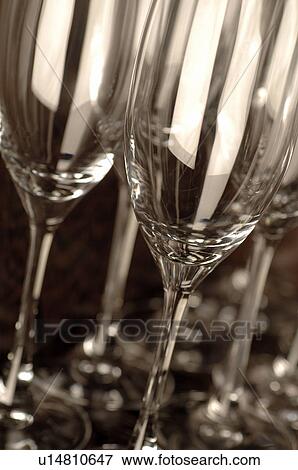 Sparkling wine glasses View Large Photo Image Stock Photo - Sparkling wine glasses. Fotosearch