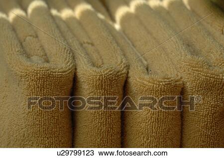 stacks of towels View Large Photo Image Stock Image - stacks of towels. Fotosearch