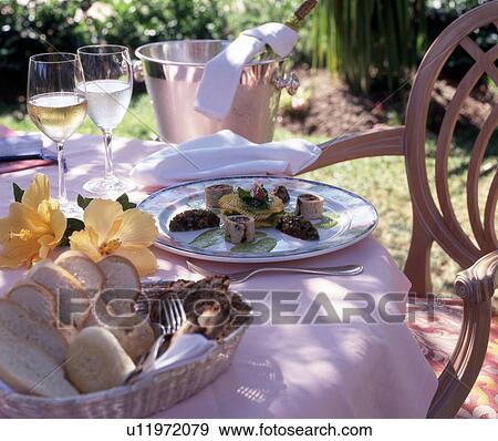 Stock Photo - starter with champagne. Fotosearch