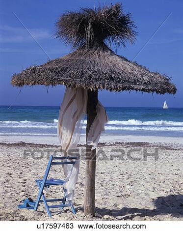 Stock Image - sunshine on the beach. Fotosearch