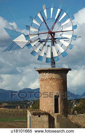 Traditional windmill View Large Photo Image Stock Photography - Traditional windmill. Fotosearch