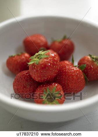 White porcelain bowl with strawberries View Large Photo Image Stock Image - White porcelain bowl with strawberries. Fotosearch