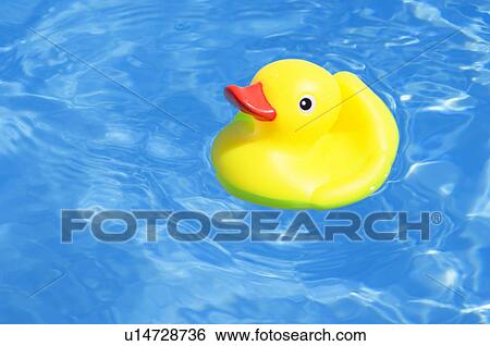 Stock Photograph - Yellow rubber duck. Fotosearch