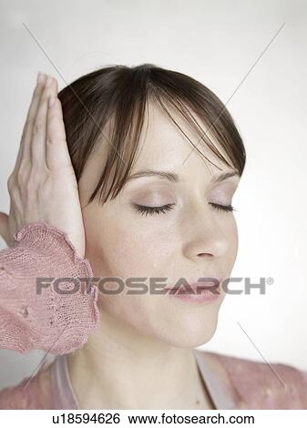 Stock Photograph - Yoga exercises. Fotosearch