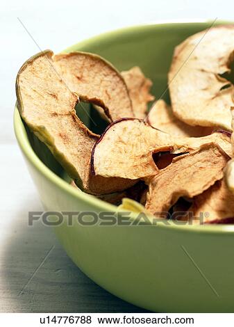 Apple chips View Large Photo Image Stock Photo - Apple chips. Fotosearch