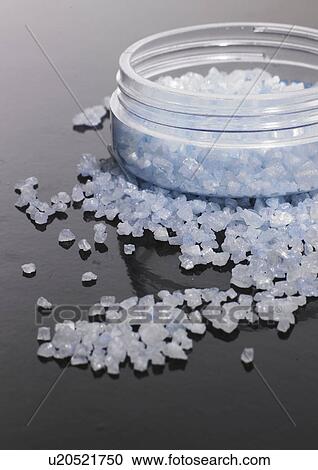 Stock Image - Bath salts. Fotosearch