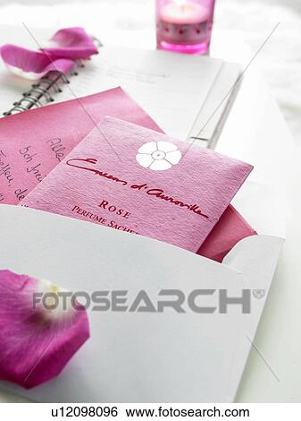 Stock Photograph - Rose fragrance sachet. Fotosearch