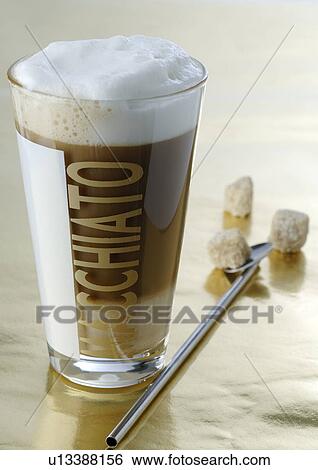 Stock Photograph - White coffee. Fotosearch