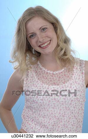 young blonde woman View Large Photo Image Stock Image - young blonde woman. Fotosearch