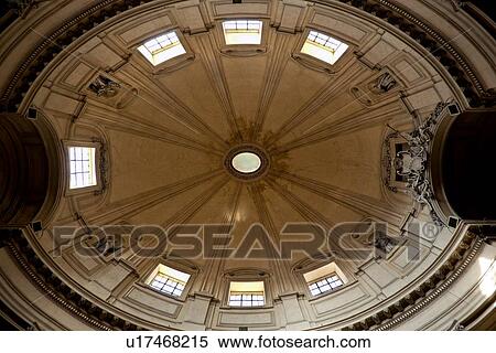 Cupola of church, interior view, S. Maria Montesanto, Rome View Large Photo Image Stock Photography - Cupola of church, interior view, S. Maria Montesanto, Rome. Fotosearch