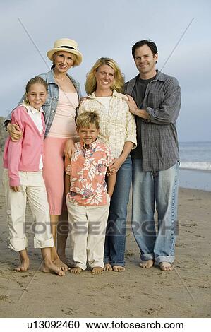 Family Together on Beach View Large Photo Image Stock Image - Family Together on Beach. Fotosearch