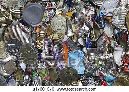 Pile of tin cans, full frame View Large Photo Image Stock Photograph - Pile of tin cans, full frame. Fotosearch