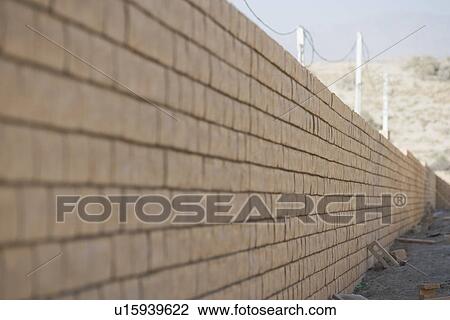 Stock Image - Brick wall. Fotosearch