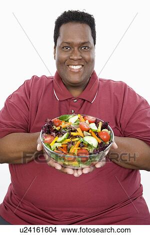 Man Holding Salad View Large Photo Image Picture - Man Holding Salad. Fotosearch