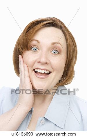 Portrait of mature woman View Large Photo Image Stock Image - Portrait of mature woman. Fotosearch