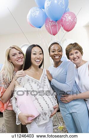 Pregnant Asian Woman with friends at a Baby Shower View Large Photo Image Stock Image - Pregnant Asian Woman with friends at a Baby Shower. Fotosearch