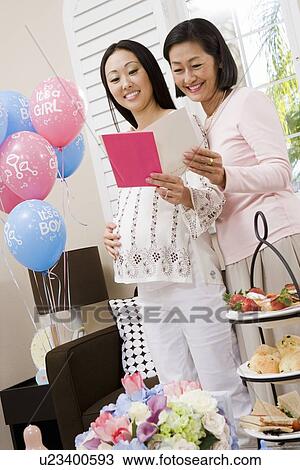 Pregnant Asian Woman with Mother at a Baby Shower View Large Photo Image Stock Image - Pregnant Asian Woman with Mother at a Baby Shower. Fotosearch