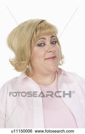 Stock Photograph - Smiling Woman. Fotosearch