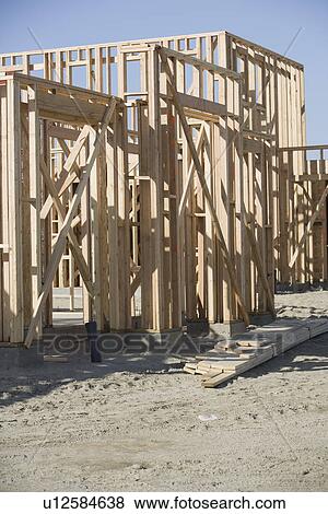 Stock Photo - Stack of wooden planks. Fotosearch