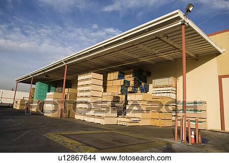 Picture - Timber factory. Fotosearch