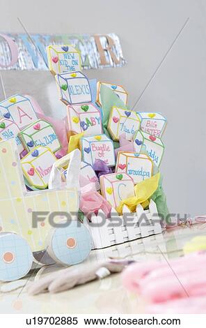 Toys and Cake for Baby Shower View Large Photo Image Stock Photography - Toys and Cake for Baby Shower. Fotosearch