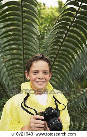 Boy with Camera View Large Photo Image Stock Image - Boy with Camera. Fotosearch